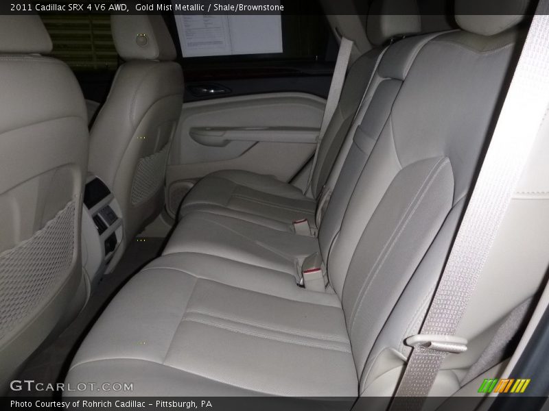Gold Mist Metallic / Shale/Brownstone 2011 Cadillac SRX 4 V6 AWD