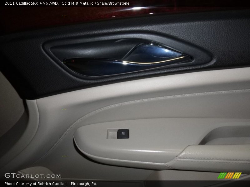 Gold Mist Metallic / Shale/Brownstone 2011 Cadillac SRX 4 V6 AWD