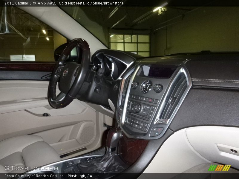 Gold Mist Metallic / Shale/Brownstone 2011 Cadillac SRX 4 V6 AWD