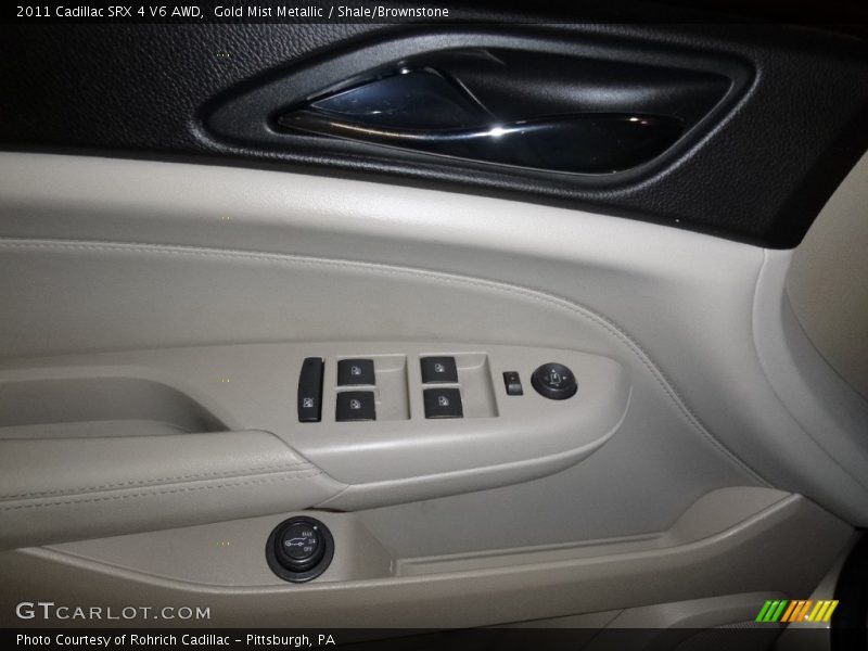Gold Mist Metallic / Shale/Brownstone 2011 Cadillac SRX 4 V6 AWD