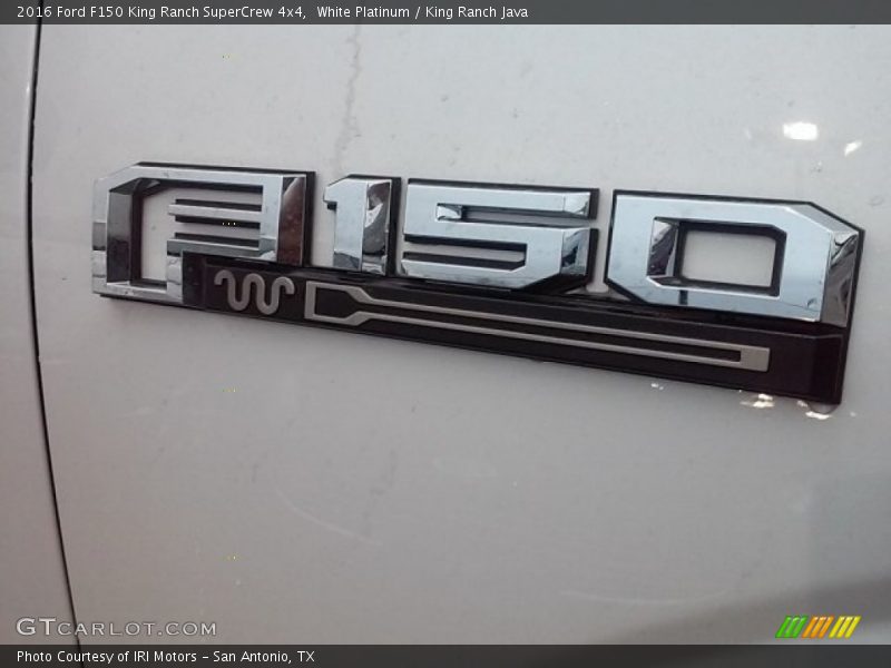 White Platinum / King Ranch Java 2016 Ford F150 King Ranch SuperCrew 4x4