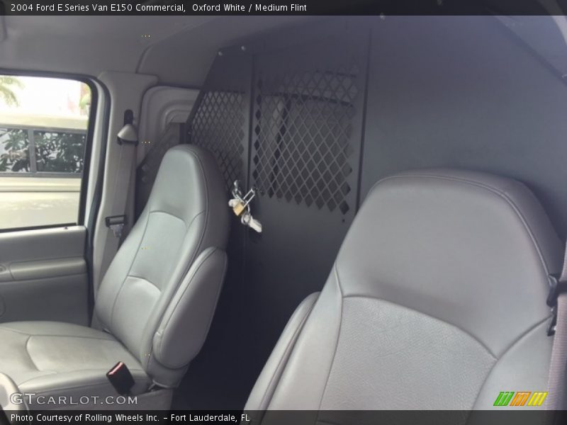 Oxford White / Medium Flint 2004 Ford E Series Van E150 Commercial