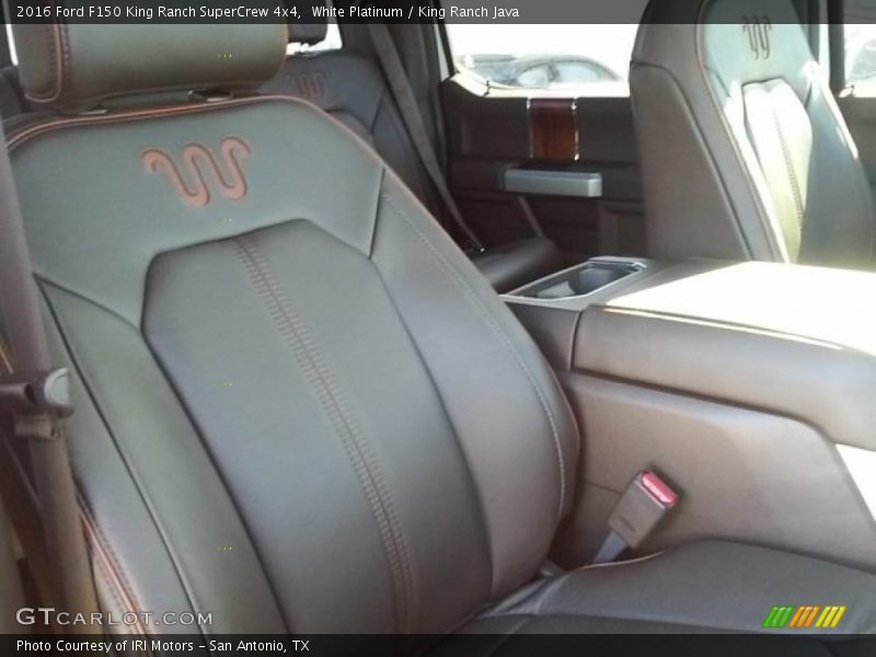 White Platinum / King Ranch Java 2016 Ford F150 King Ranch SuperCrew 4x4