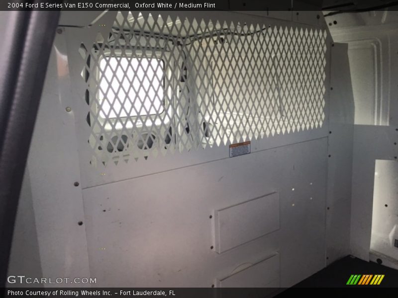 Oxford White / Medium Flint 2004 Ford E Series Van E150 Commercial