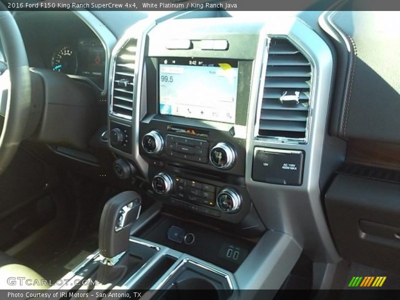 White Platinum / King Ranch Java 2016 Ford F150 King Ranch SuperCrew 4x4