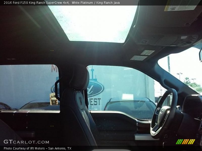 White Platinum / King Ranch Java 2016 Ford F150 King Ranch SuperCrew 4x4