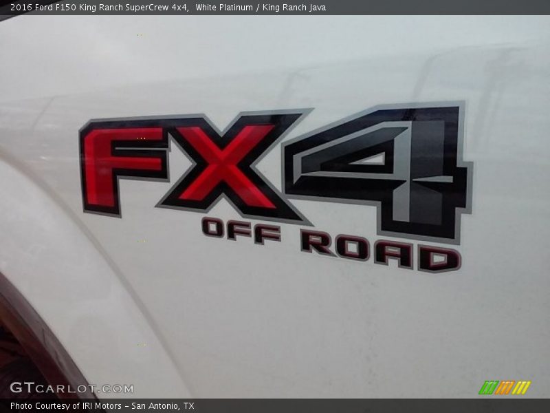 White Platinum / King Ranch Java 2016 Ford F150 King Ranch SuperCrew 4x4