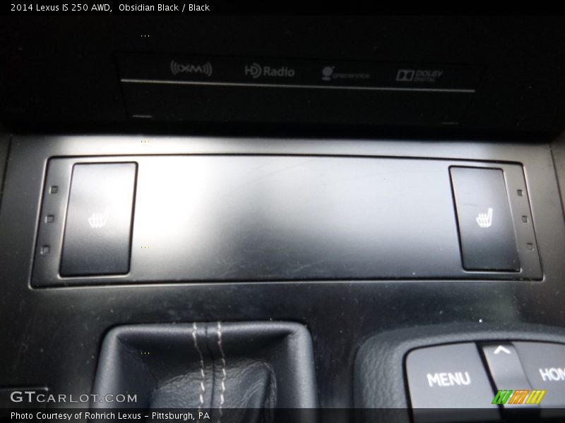 Obsidian Black / Black 2014 Lexus IS 250 AWD