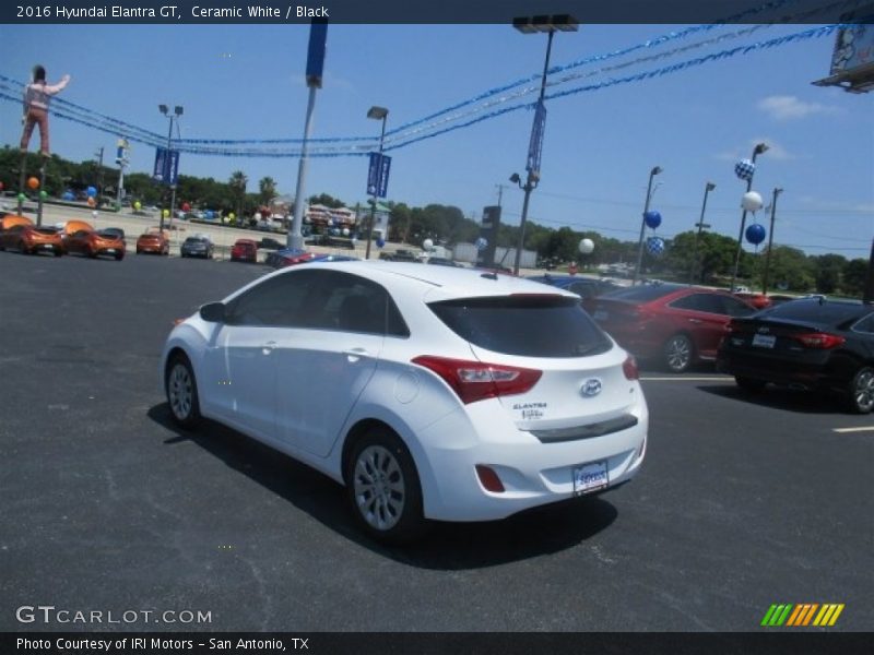 Ceramic White / Black 2016 Hyundai Elantra GT