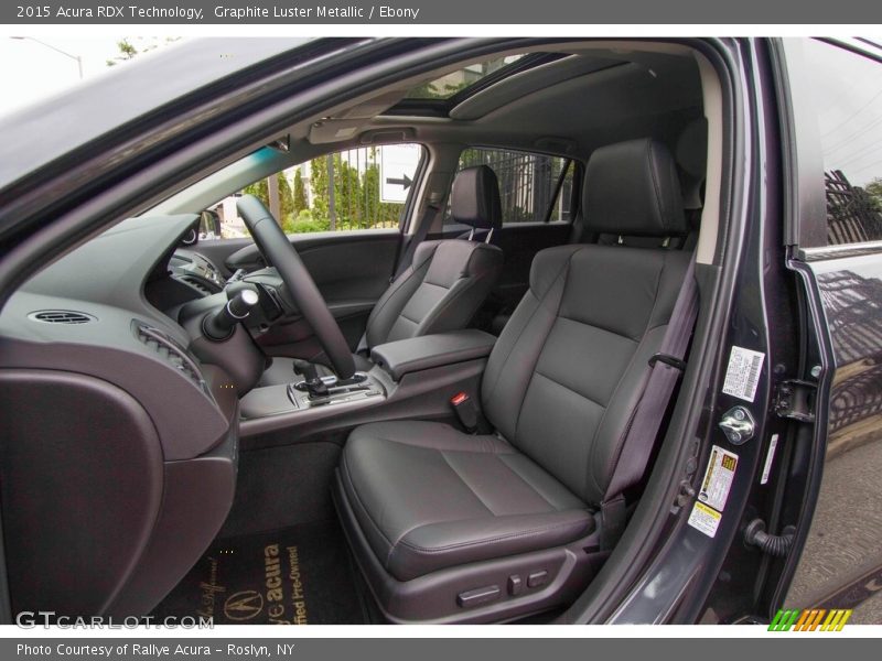 Graphite Luster Metallic / Ebony 2015 Acura RDX Technology