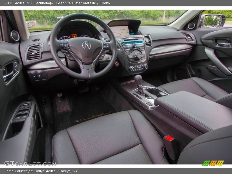 Graphite Luster Metallic / Ebony 2015 Acura RDX Technology
