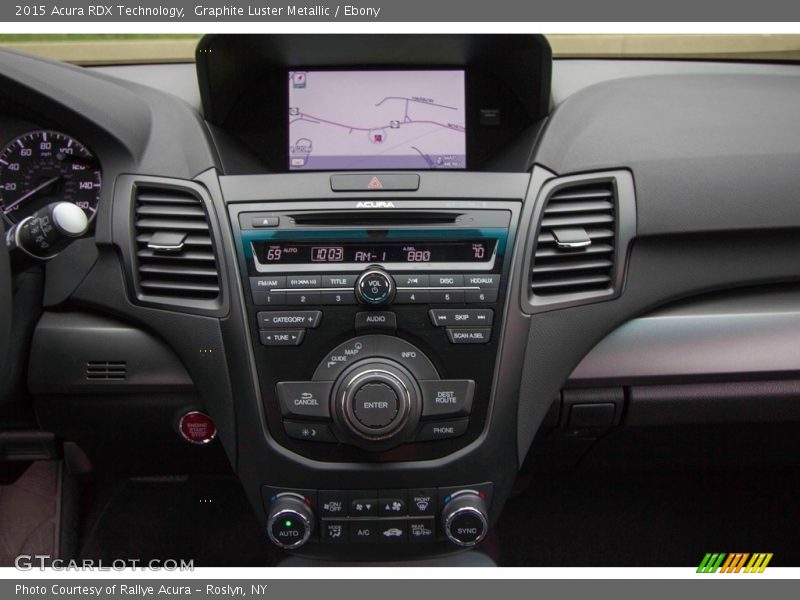 Graphite Luster Metallic / Ebony 2015 Acura RDX Technology