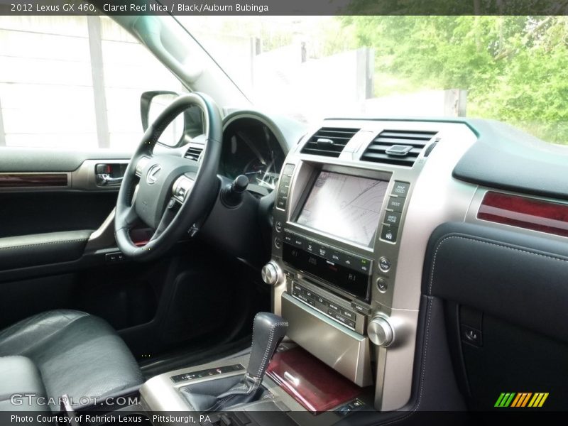 Claret Red Mica / Black/Auburn Bubinga 2012 Lexus GX 460