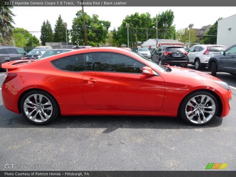 Tsukuba Red / Black Leather 2013 Hyundai Genesis Coupe 3.8 Track