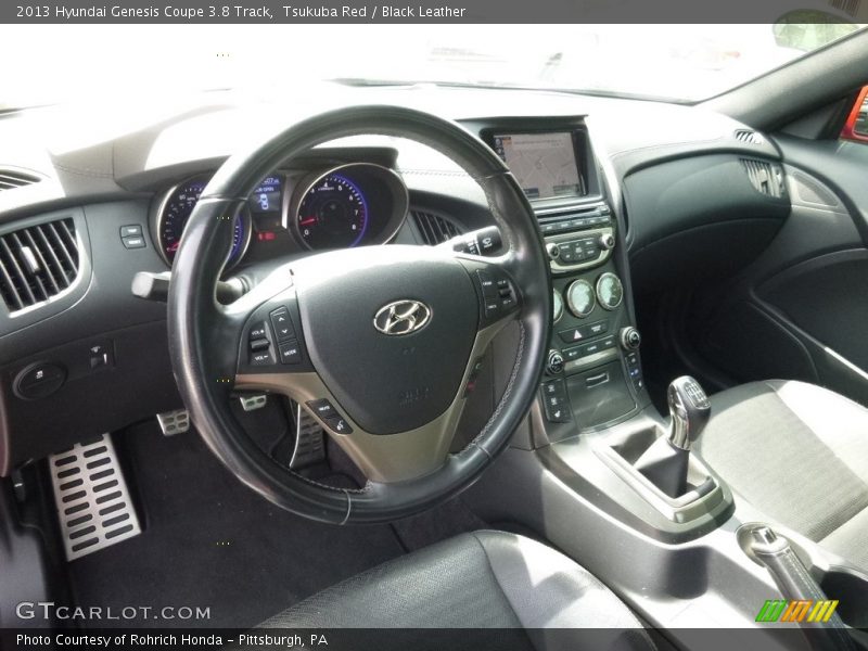 Tsukuba Red / Black Leather 2013 Hyundai Genesis Coupe 3.8 Track