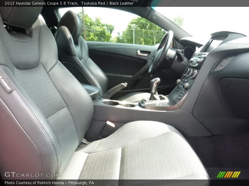 Tsukuba Red / Black Leather 2013 Hyundai Genesis Coupe 3.8 Track