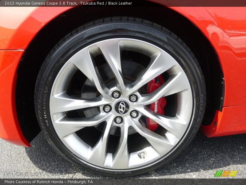 Tsukuba Red / Black Leather 2013 Hyundai Genesis Coupe 3.8 Track