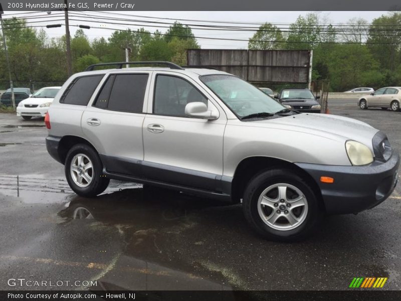 Pewter / Gray 2003 Hyundai Santa Fe GLS