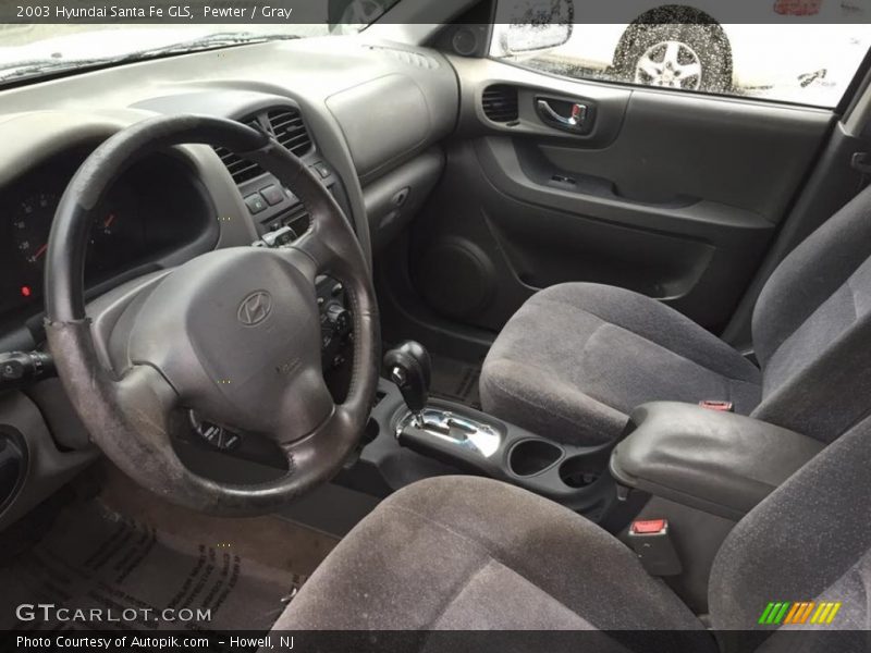 Pewter / Gray 2003 Hyundai Santa Fe GLS