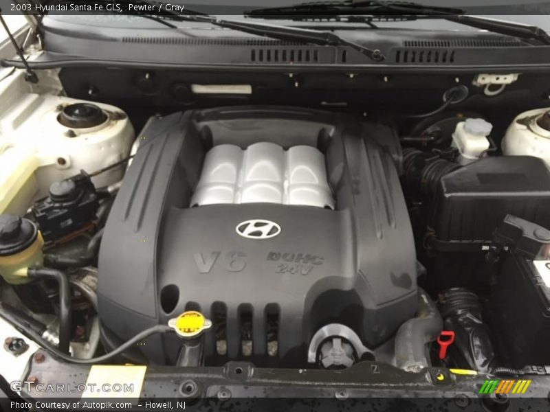 Pewter / Gray 2003 Hyundai Santa Fe GLS