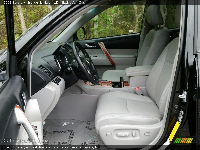 Black / Ash Gray 2008 Toyota Highlander Limited 4WD