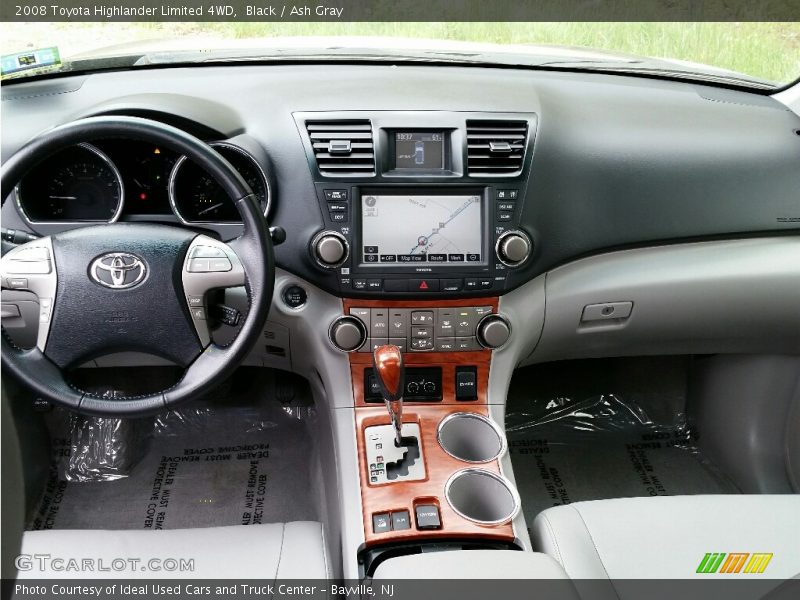 Black / Ash Gray 2008 Toyota Highlander Limited 4WD