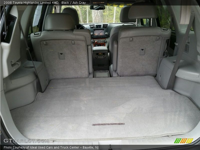 Black / Ash Gray 2008 Toyota Highlander Limited 4WD