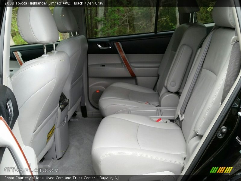 Black / Ash Gray 2008 Toyota Highlander Limited 4WD