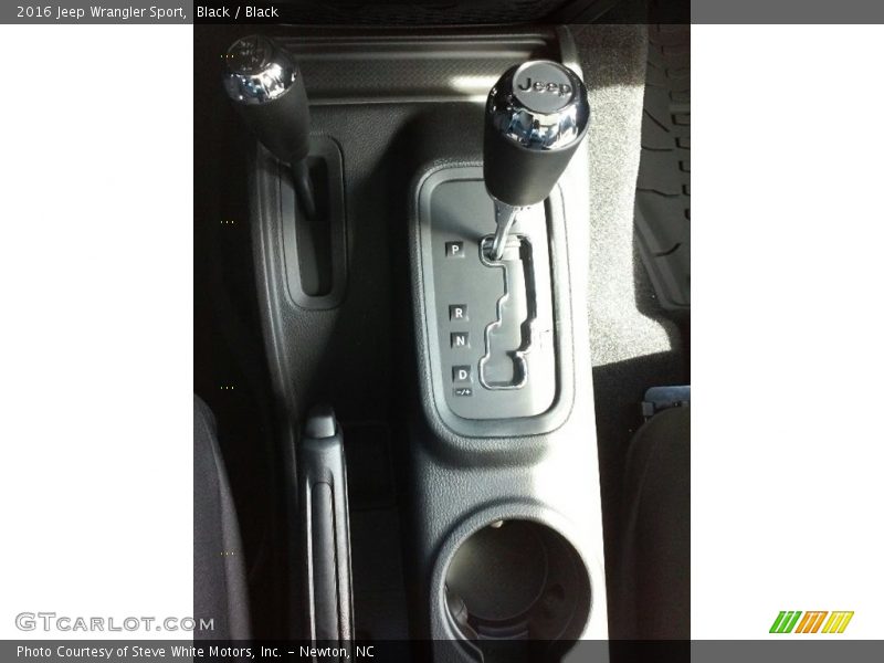 Black / Black 2016 Jeep Wrangler Sport