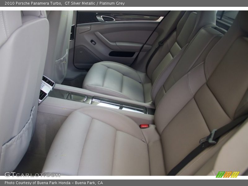 GT Silver Metallic / Platinum Grey 2010 Porsche Panamera Turbo