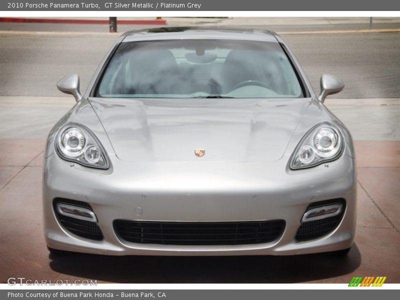 GT Silver Metallic / Platinum Grey 2010 Porsche Panamera Turbo