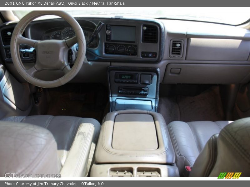 Onyx Black / Neutral Tan/Shale 2001 GMC Yukon XL Denali AWD