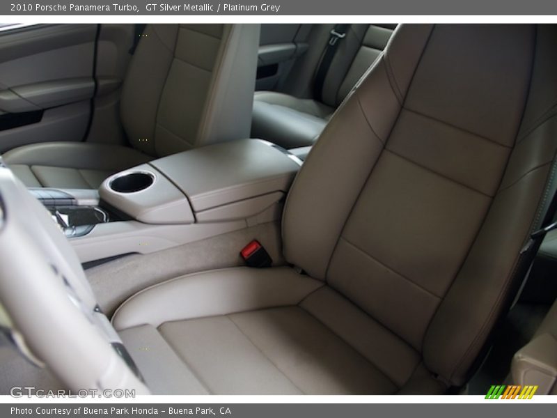 GT Silver Metallic / Platinum Grey 2010 Porsche Panamera Turbo