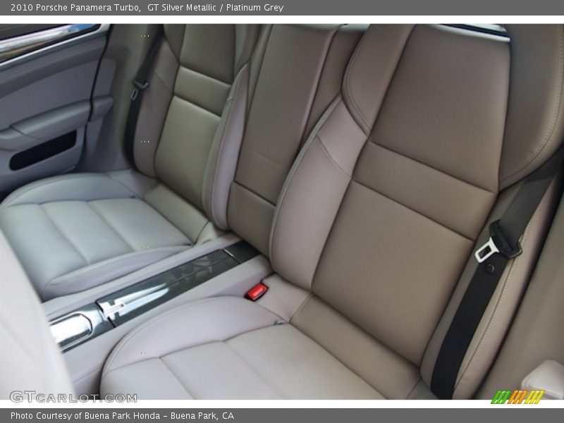 GT Silver Metallic / Platinum Grey 2010 Porsche Panamera Turbo