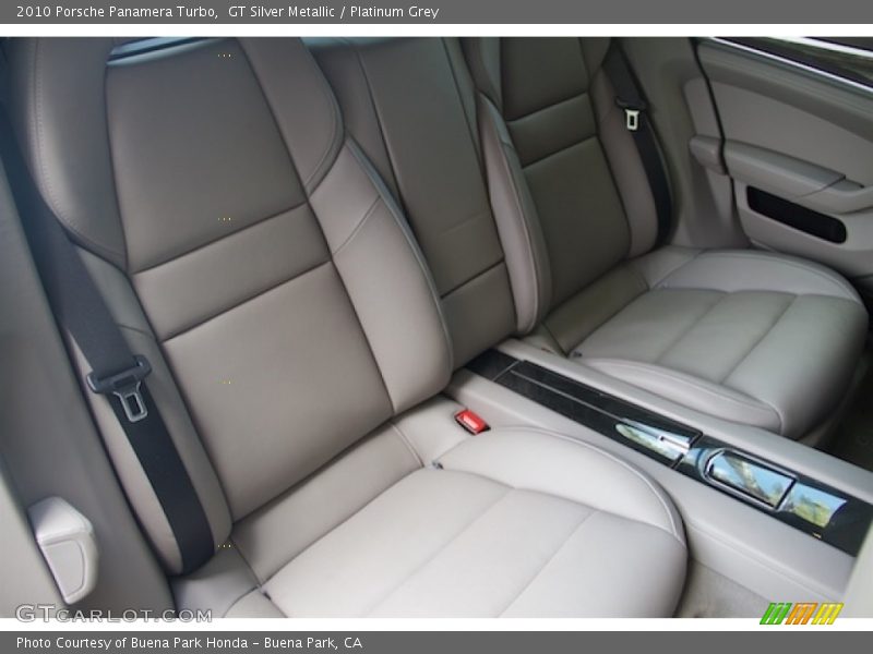 GT Silver Metallic / Platinum Grey 2010 Porsche Panamera Turbo