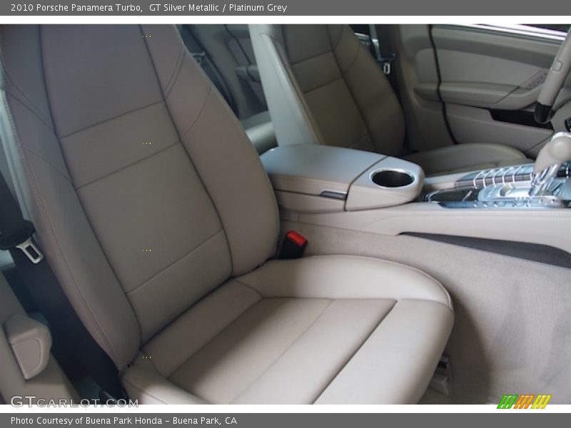 GT Silver Metallic / Platinum Grey 2010 Porsche Panamera Turbo