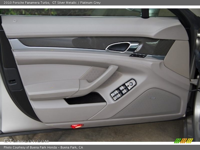 GT Silver Metallic / Platinum Grey 2010 Porsche Panamera Turbo