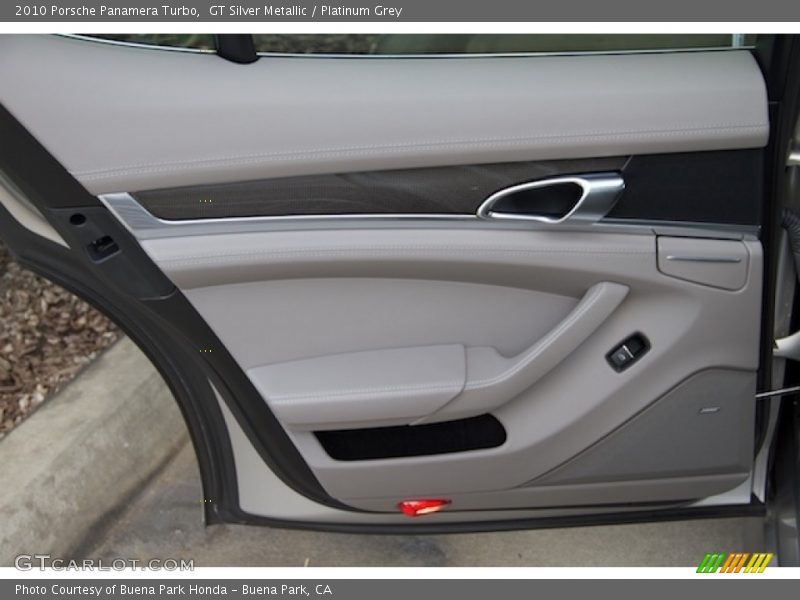 GT Silver Metallic / Platinum Grey 2010 Porsche Panamera Turbo