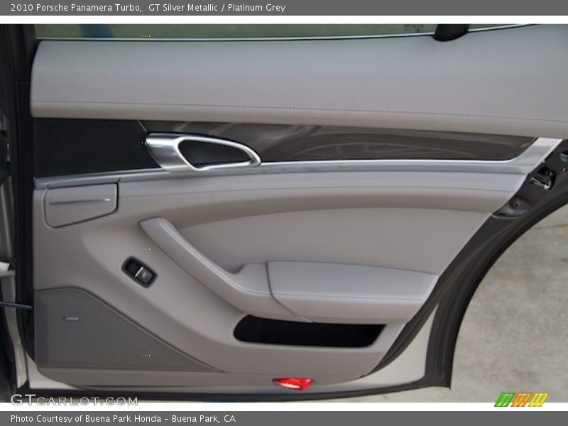 GT Silver Metallic / Platinum Grey 2010 Porsche Panamera Turbo