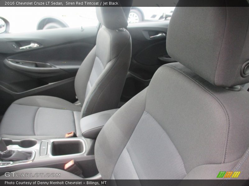 Siren Red Tintcoat / Jet Black 2016 Chevrolet Cruze LT Sedan