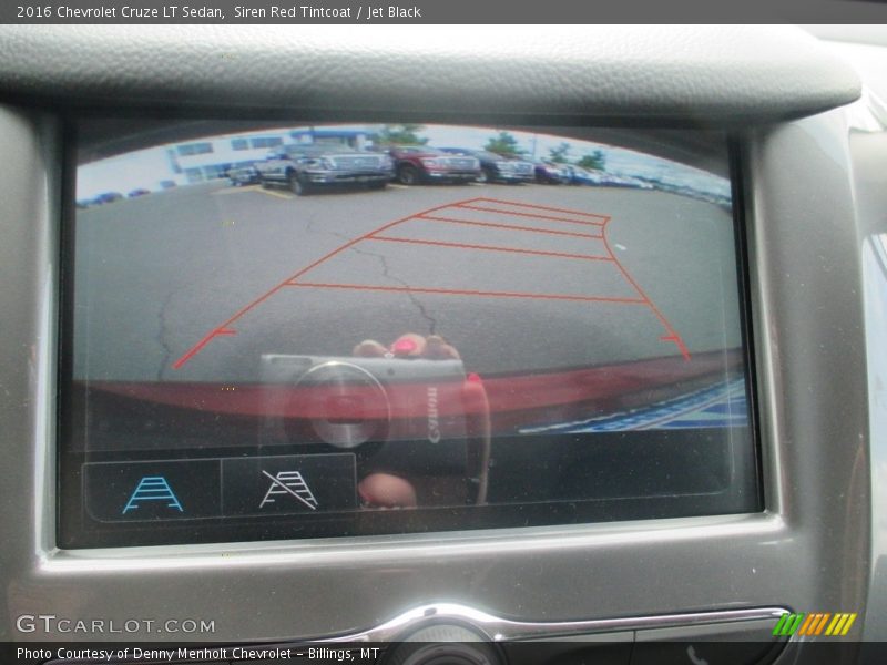 Siren Red Tintcoat / Jet Black 2016 Chevrolet Cruze LT Sedan