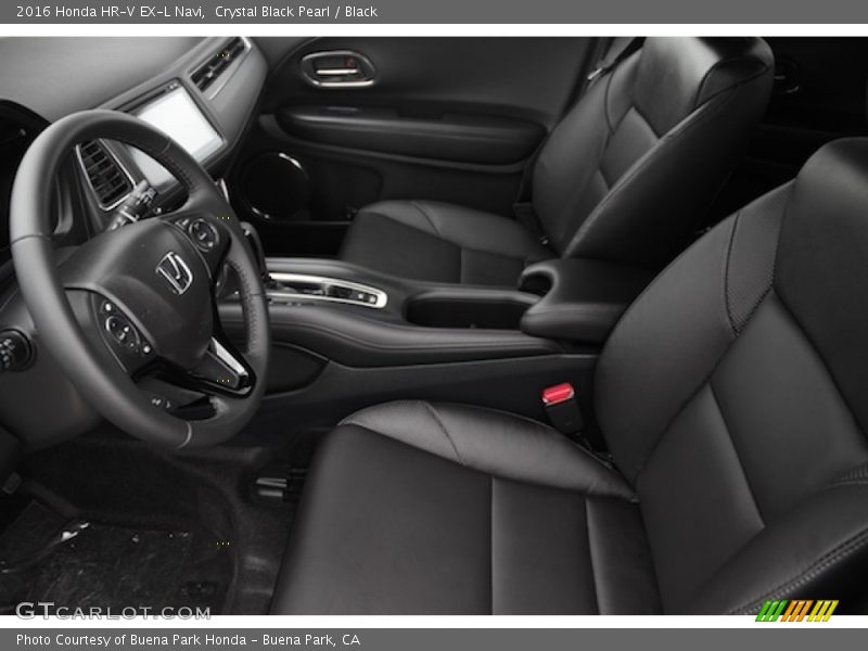 Crystal Black Pearl / Black 2016 Honda HR-V EX-L Navi