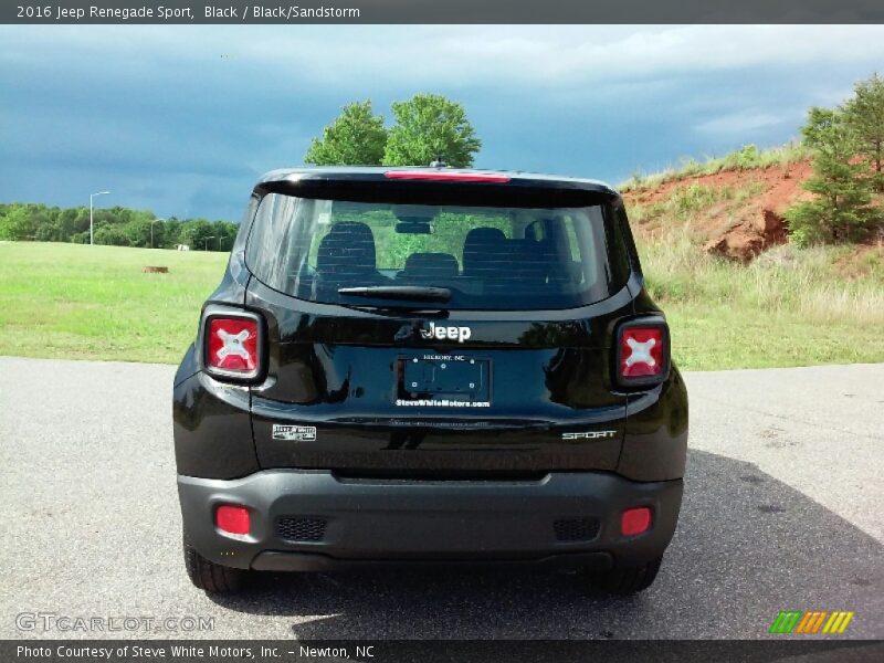 Black / Black/Sandstorm 2016 Jeep Renegade Sport
