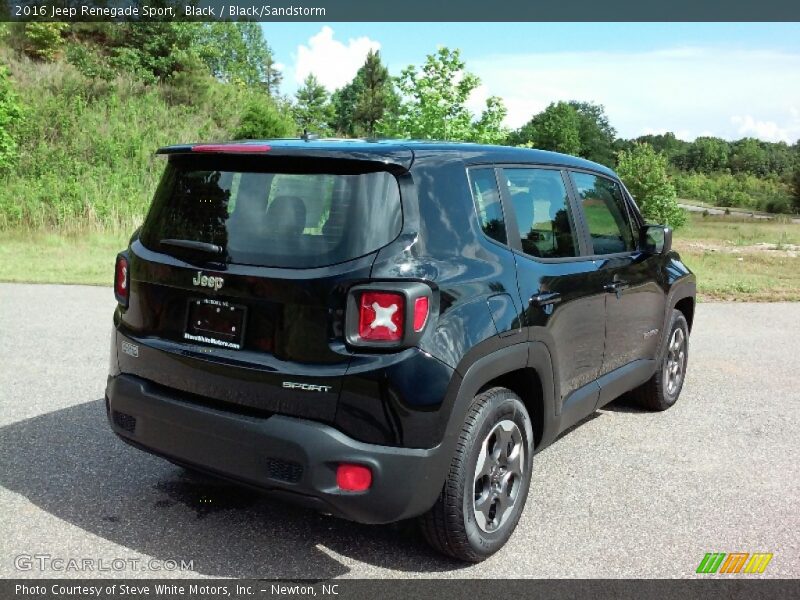 Black / Black/Sandstorm 2016 Jeep Renegade Sport