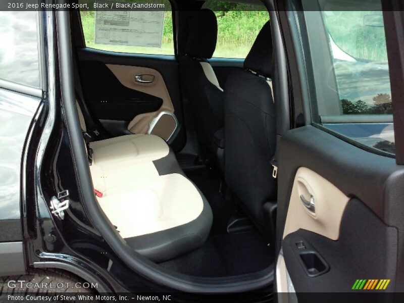 Black / Black/Sandstorm 2016 Jeep Renegade Sport