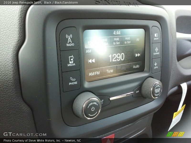 Black / Black/Sandstorm 2016 Jeep Renegade Sport