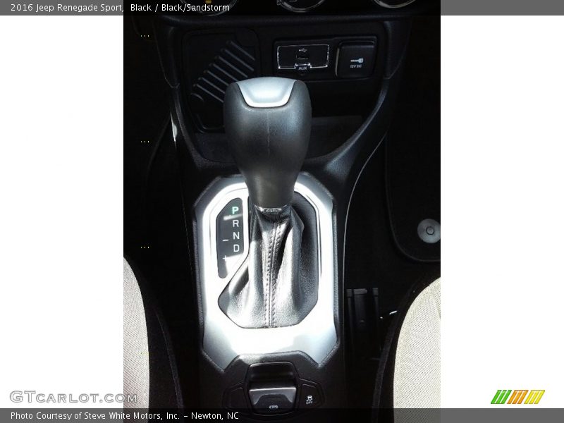 Black / Black/Sandstorm 2016 Jeep Renegade Sport