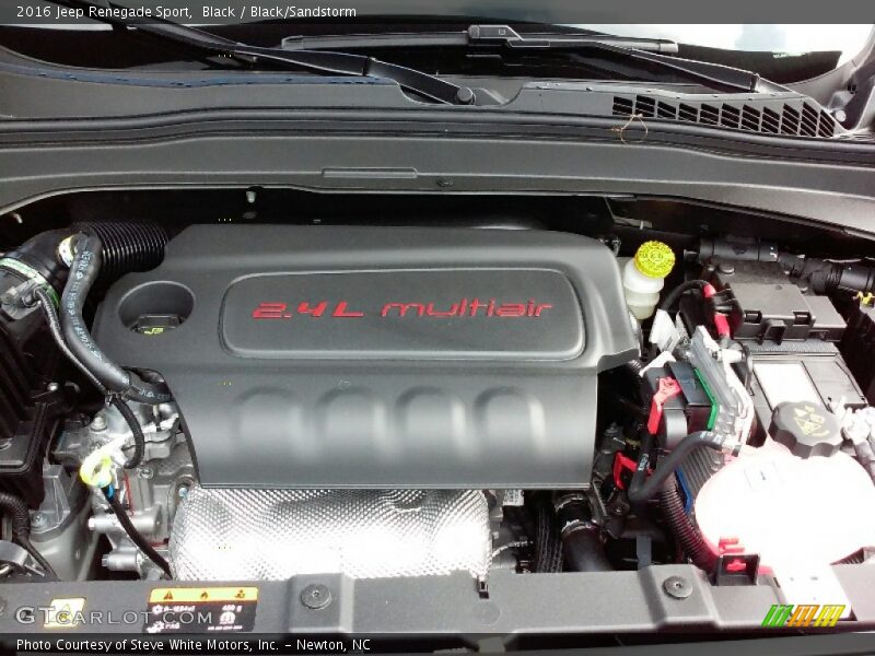 Black / Black/Sandstorm 2016 Jeep Renegade Sport