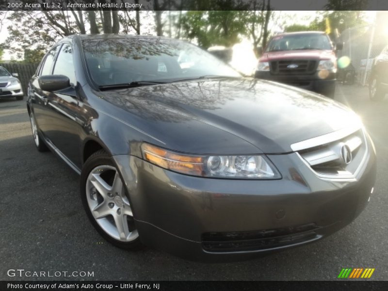 Anthracite Metallic / Ebony 2006 Acura TL 3.2