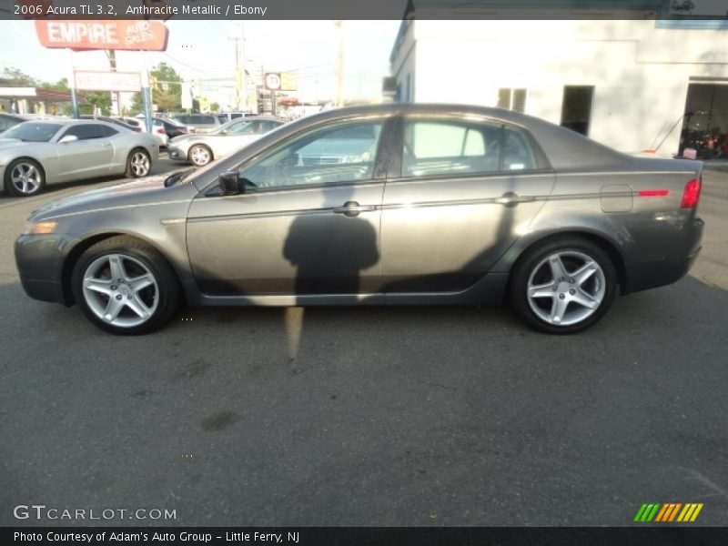Anthracite Metallic / Ebony 2006 Acura TL 3.2